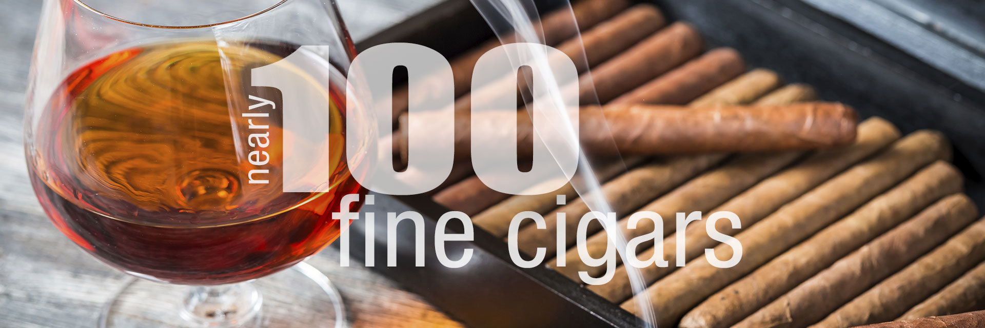Nearly 100 Fine Cigars